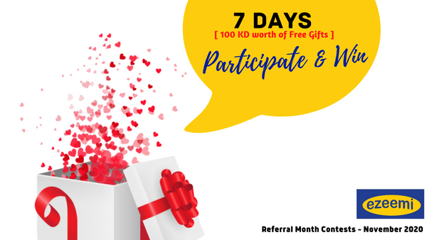 [Referral Month Contests - Nov '20] Participate & Win